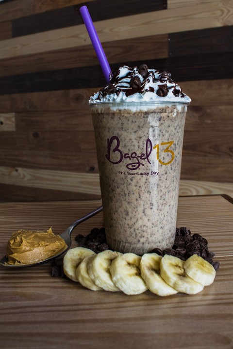 Chocolate PB Banana Smoothie