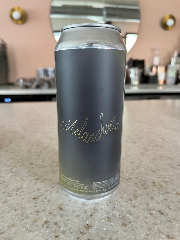 Melancholia Saison, The Veil Brewing Co, 16oz, Norfolk, VA