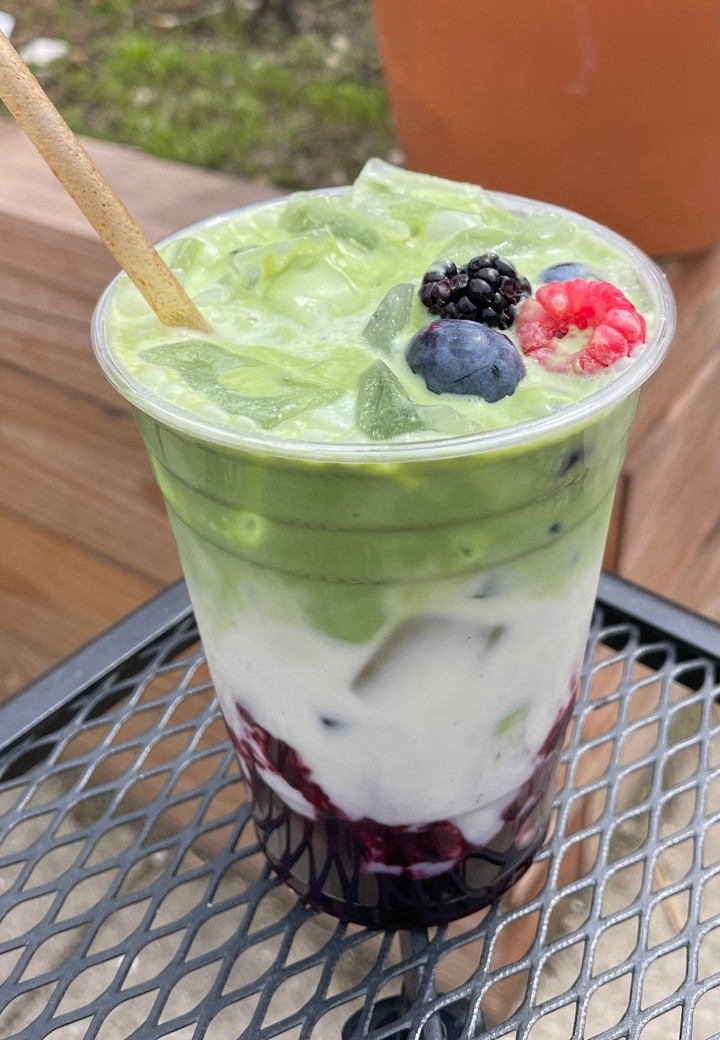 *CocoBerry Matcha* (ICED ONLY)