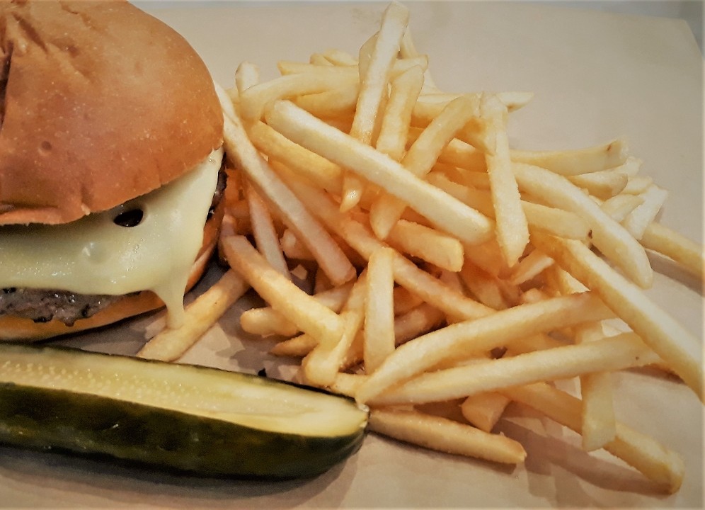 Kid Cheeseburger and French Fries