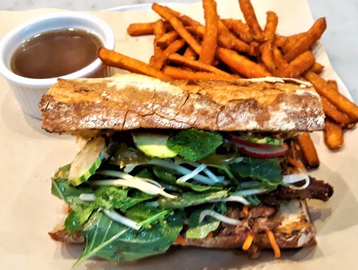 Duck Banh Mi Sandwich