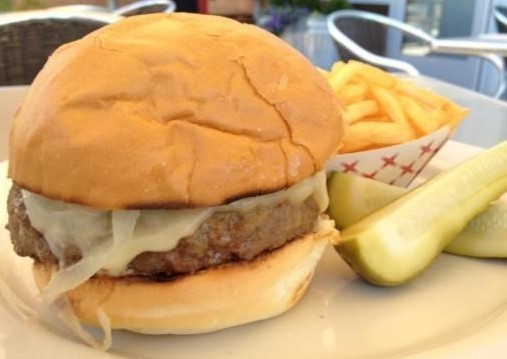 Grilled Creekstone Ranch Beef Cheeseburger