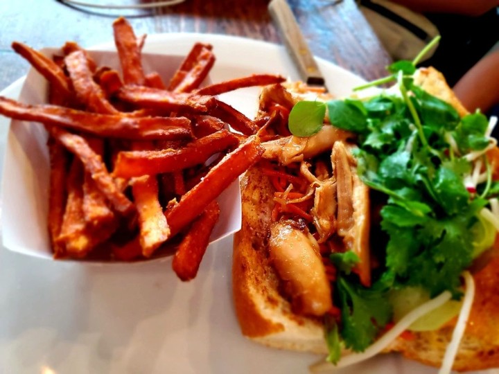 Chicken Banh Mi Sandwich