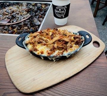 Pork Truffle Mac and Cheese