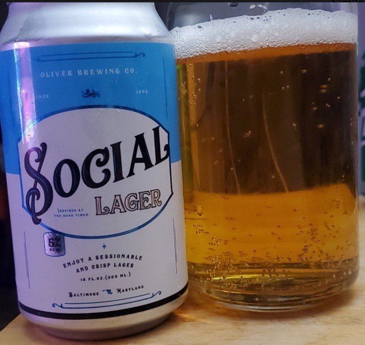 Social - Oliver Brewing Company - Lager