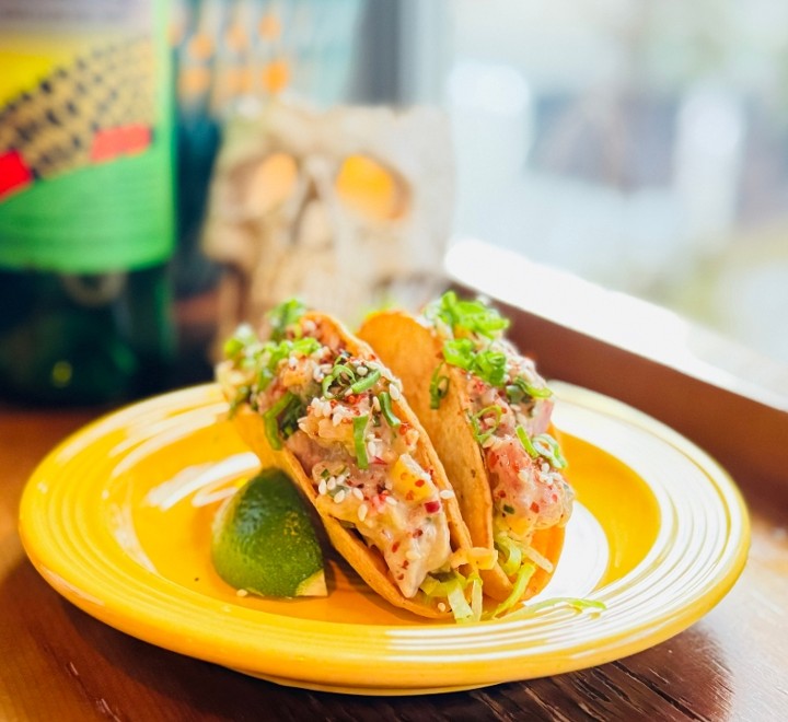 Tuna Tartare Taco Tuesday Special
