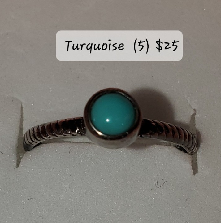 Turquoise Size 5