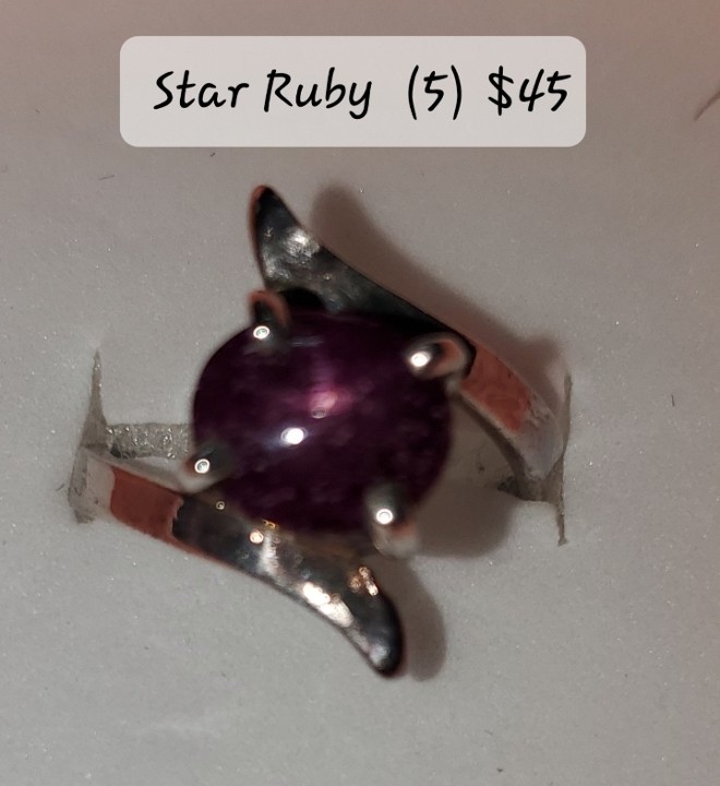 Star Ruby Size 5