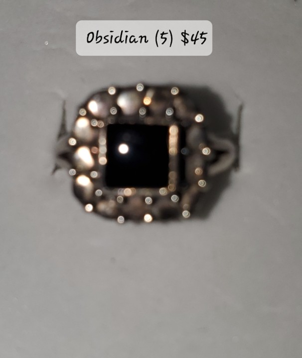Obsidian Bezel Set  5