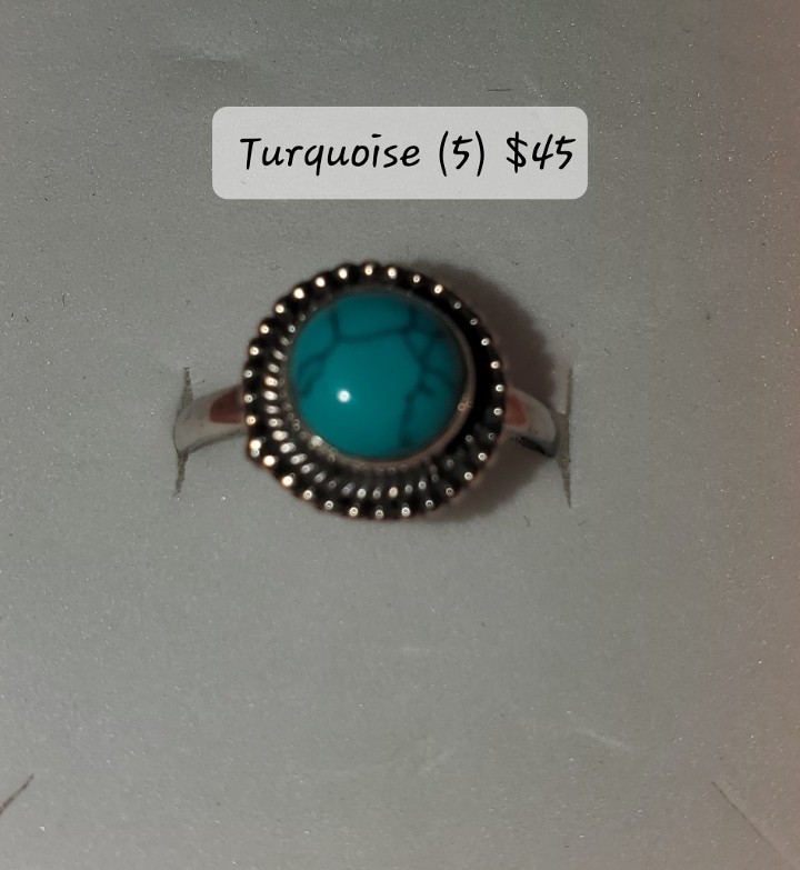 Turquoise Size 5
