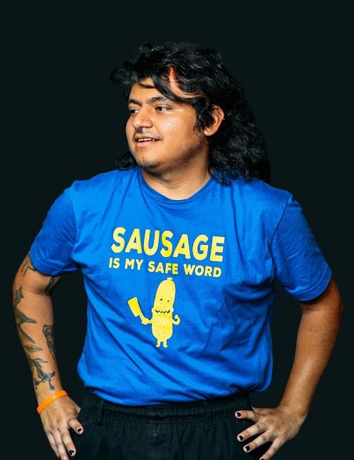 Blue Sausage Is My Safe Word Tee