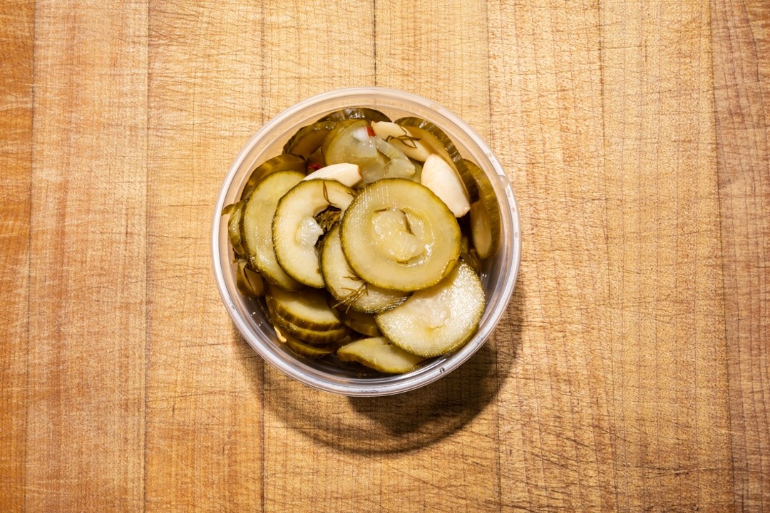 Spicy Garlic Dill Pickles - House Made