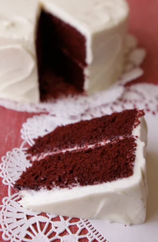 8" Red Velvet Cake w/Cream Cheese Frosting