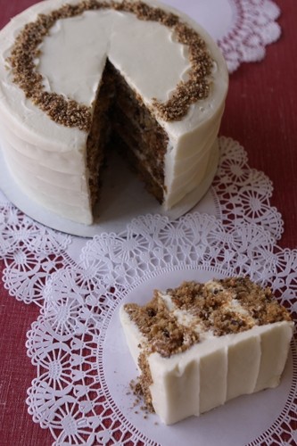 8" Carrot Cake w/Cream Cheese Frosting
