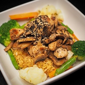Teriyaki Rice Bowl - Beef