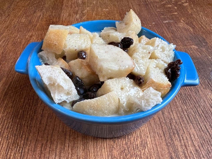 Bread Pudding w/ Bourbon Creme Anglais