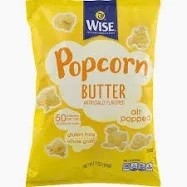 Wise Butter Popcorn - Air Popped & Gluten Free