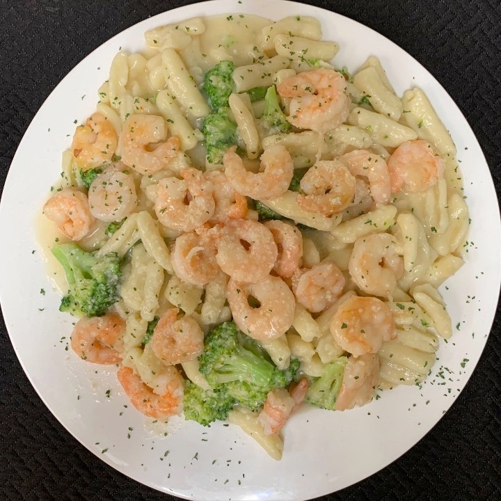 Cavatelli & Broccoli with Shrimp