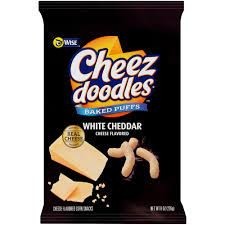 Wise Cheez doodles White Cheddar - Baked Puffs