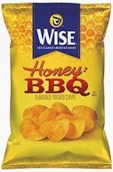 Wise Party Size HONEY BBQ Chips