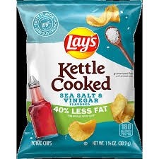 Lay's Kettle Cooked Sea Salt & Vinegar