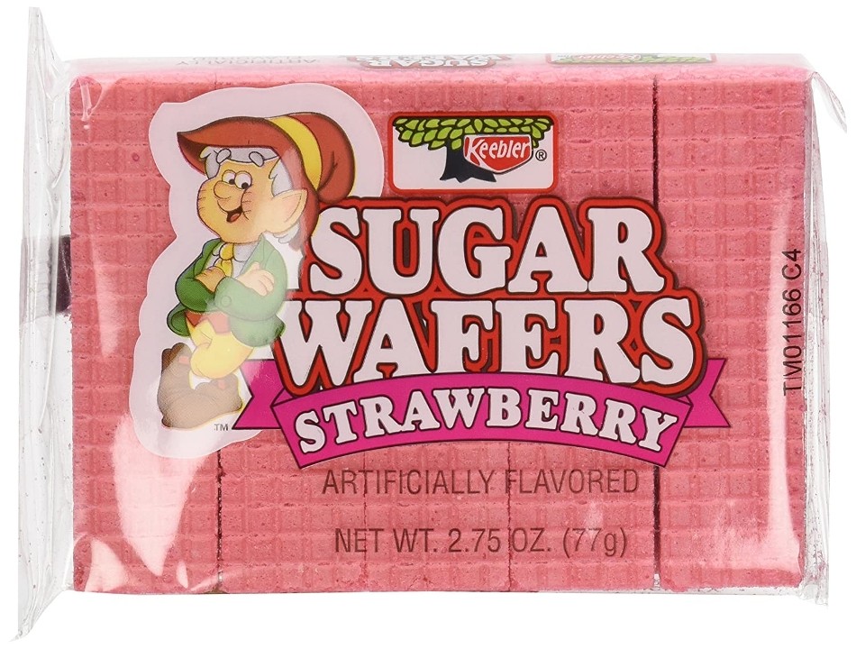 Strawberry Sugar Wafers