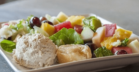 Chicken Salad & Fruit Plate