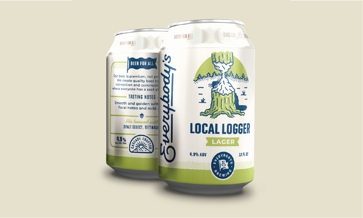 12oz. Can Local Logger Lager