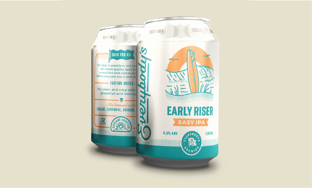 12oz. Can Early Riser Easy IPA