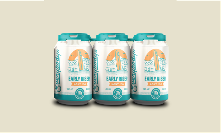 6-Pack 12oz. Early Riser Easy IPA