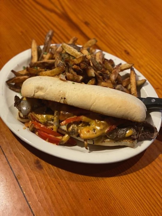 Queso Steak Sandwich