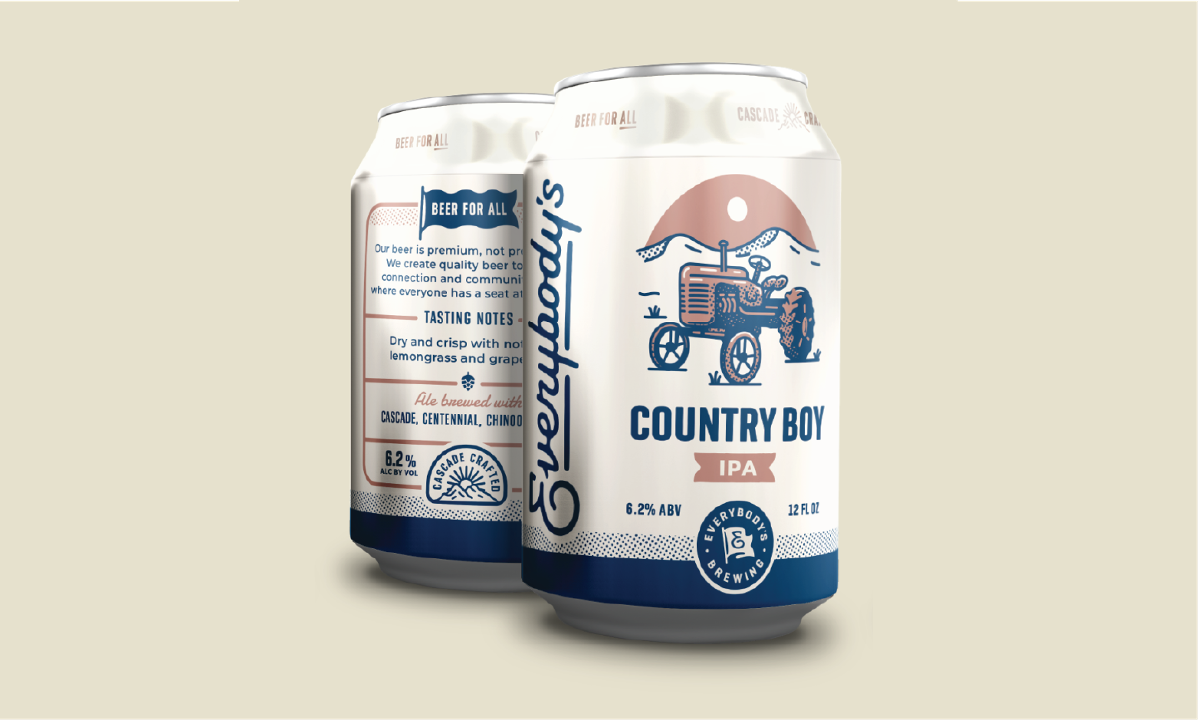 12oz. Can Country Boy IPA