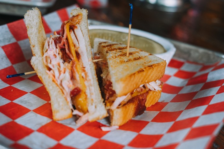 Turkey Sandwich with Bourbon Bacon Jam