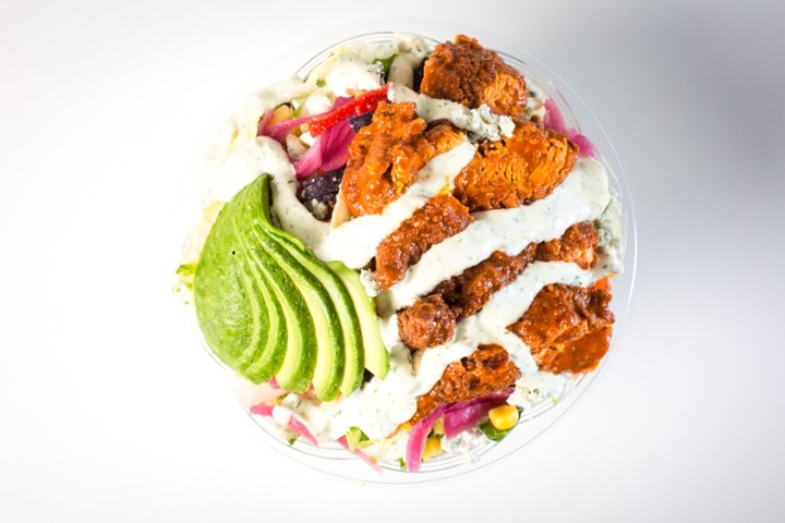 Mexican Buffalo Chicken Cobb