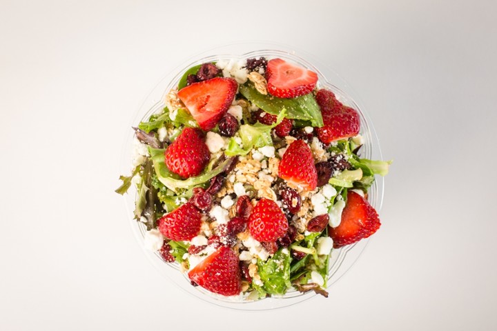 Strawberry Goat Cheese Crunch