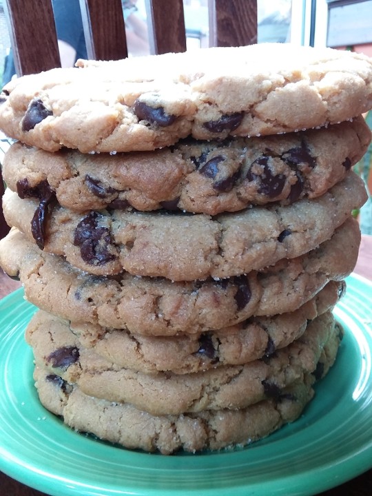 Peanut Butter Choc Chip Cookie