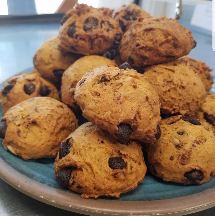 Pumpkin Walnut Choco Chip Cookie