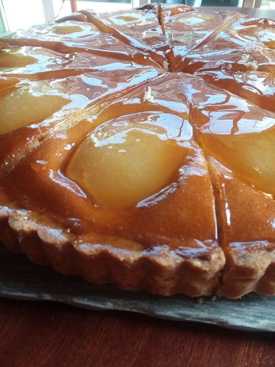 Pear Almond Tart Slice (10 am)