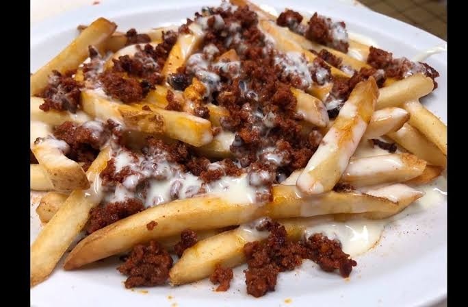 MEXICAN CHEESE FRIES-
