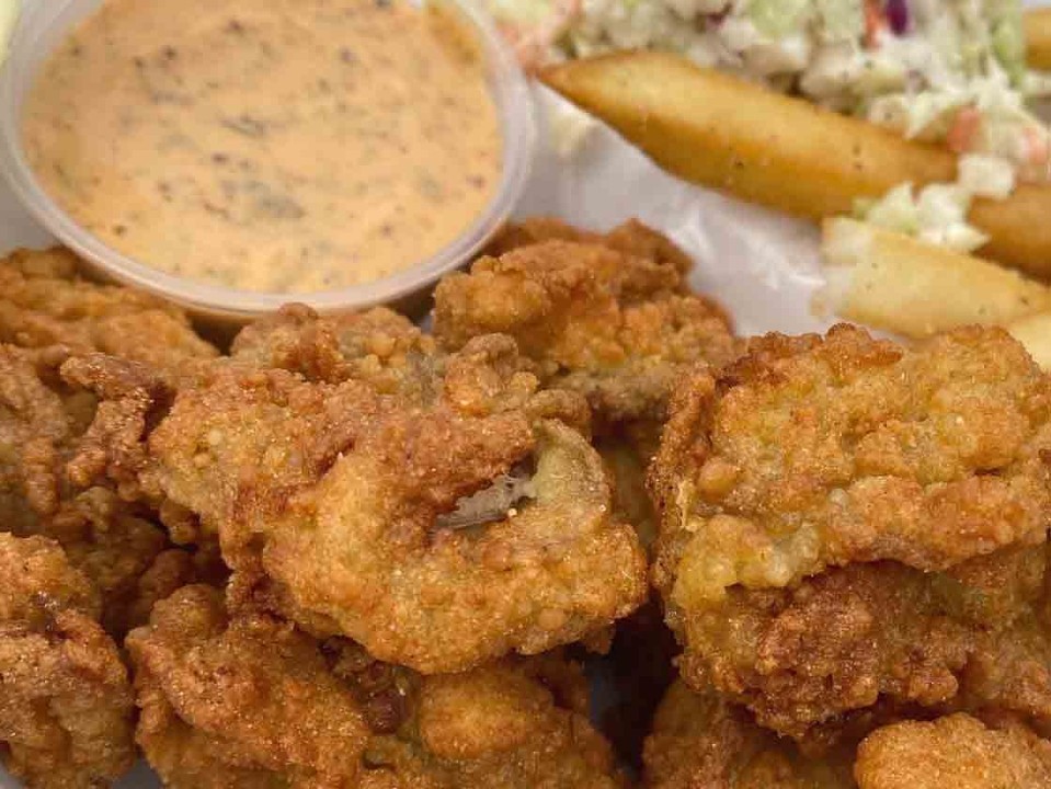 Page's Okra Grill Nexton Food Truck Seafood Platter