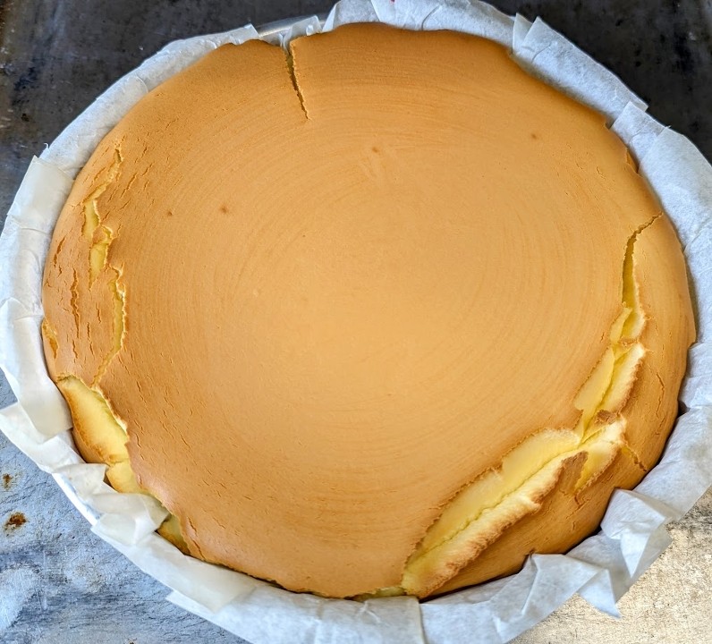 Lemon Basque Cheesecake
