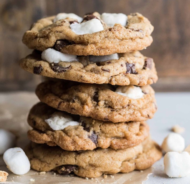 S'more chocolate chip cookies