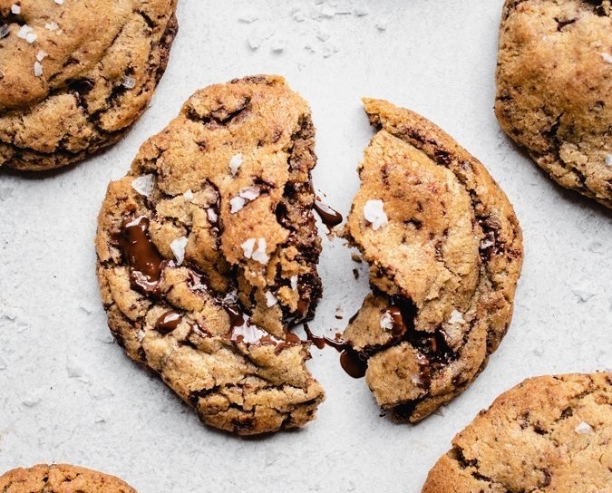 Brown butter chocolate chip cookies