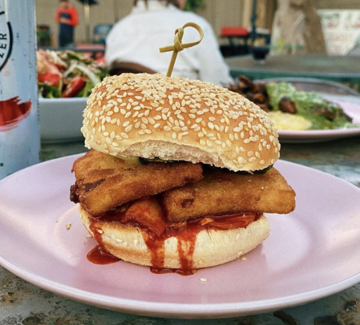 Crispy Tofu Sandwich