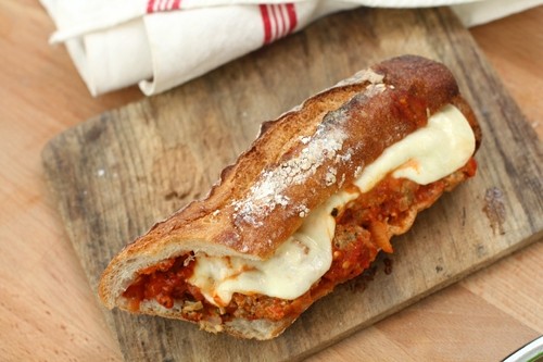 SMALL Meatball Parm Grinder