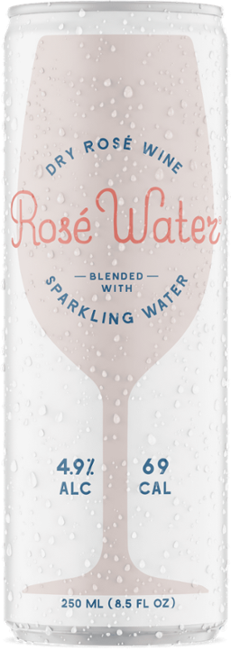 Rosé Wine Water