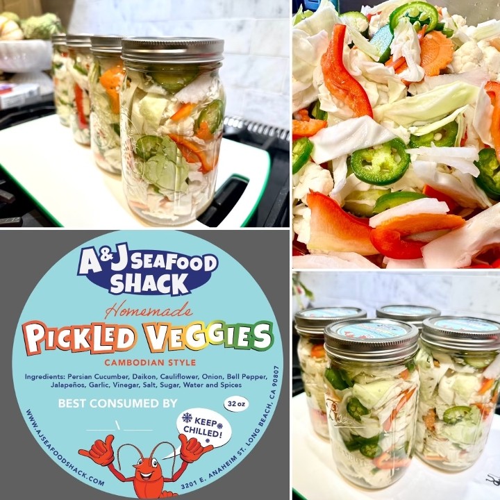Pickled Veggies - 32oz jar