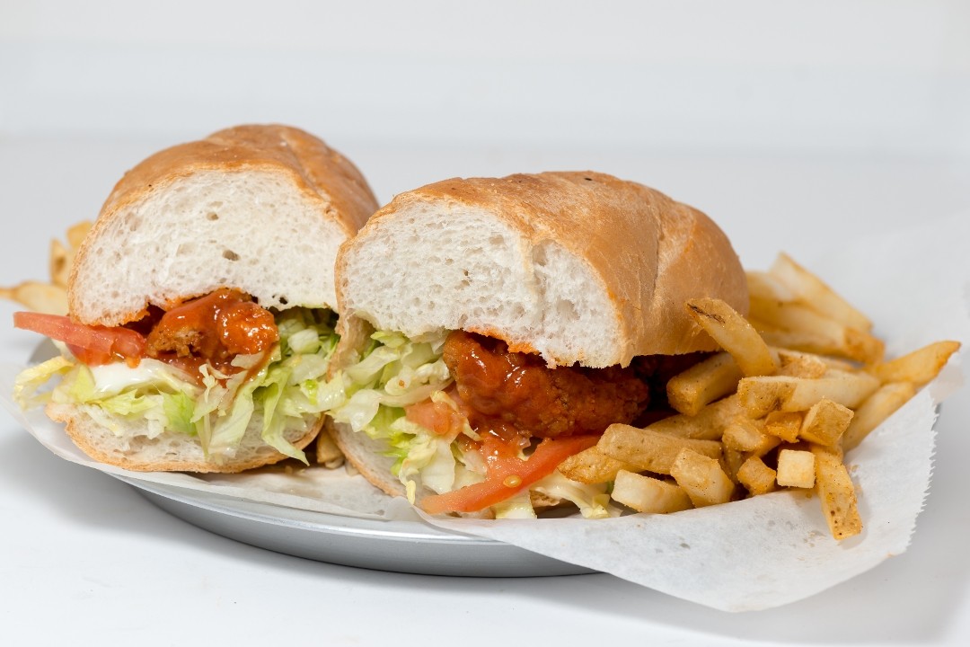 Buffalo Chicken Po'Boy