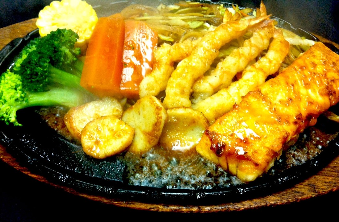 Seafood Teriyaki Dinner