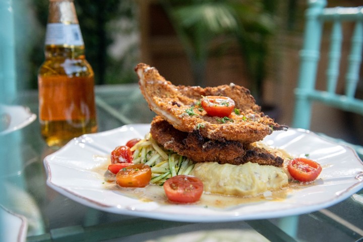 Plantain Crusted Chicken